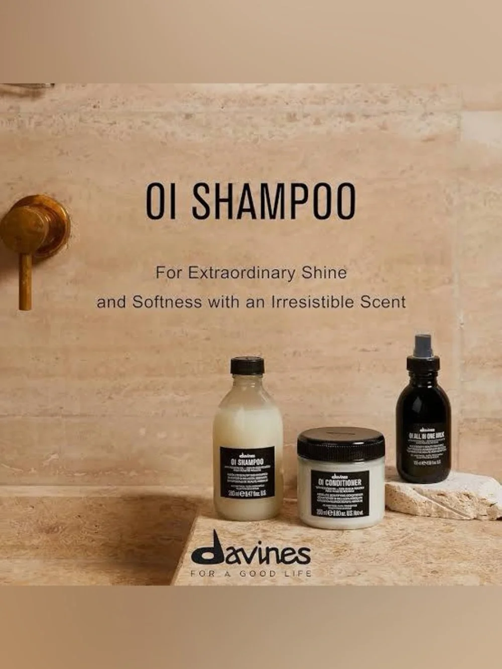 Davines OI Softness & Shine Routine trio Set -